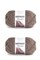 Bernat Blanket Taupe Yarn - 2 Pack of 300g/10.5oz - Polyester - 6 Super Bulky - 220 Yards - Knitting/Crochet